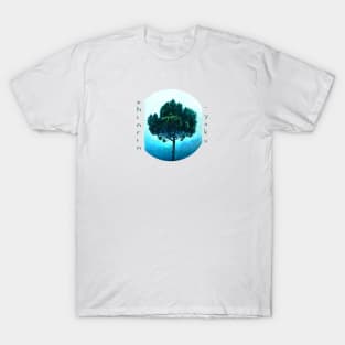 TITILEIN Shinrin-Yoku / Tree Drawing T-Shirt